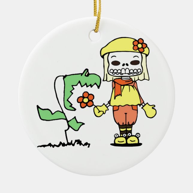 Mari Mortê Ceramic Tree Decoration (Front)