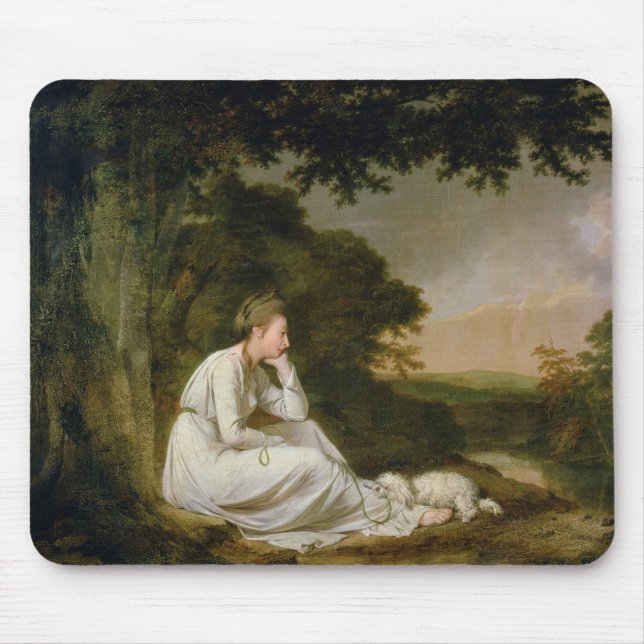 Maria, 'A Sentimental Journey' Mouse Mat (Front)
