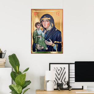 Maria Advocata Nostra Icon Poster
