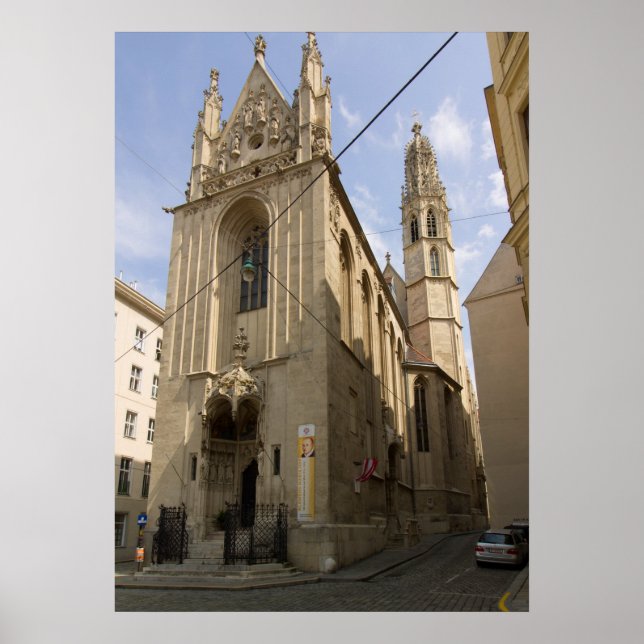 Maria Am Gestade, Vienna Austria Poster (Front)