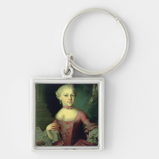 Maria-Anna Mozart, called 'Nannerl' Key Ring (Front)