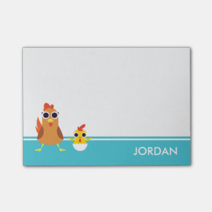 Maria & Bandit the Chickens Post-it Notes