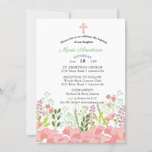 Maria Baptism Invitation