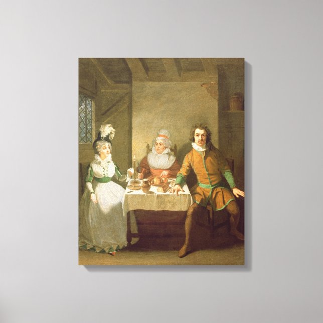 Maria Bland as Josephine Canvas Print (Front)