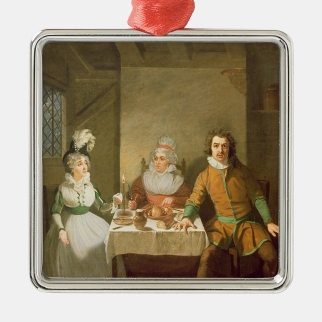 Maria Bland as Josephine Metal Tree Decoration (Front)