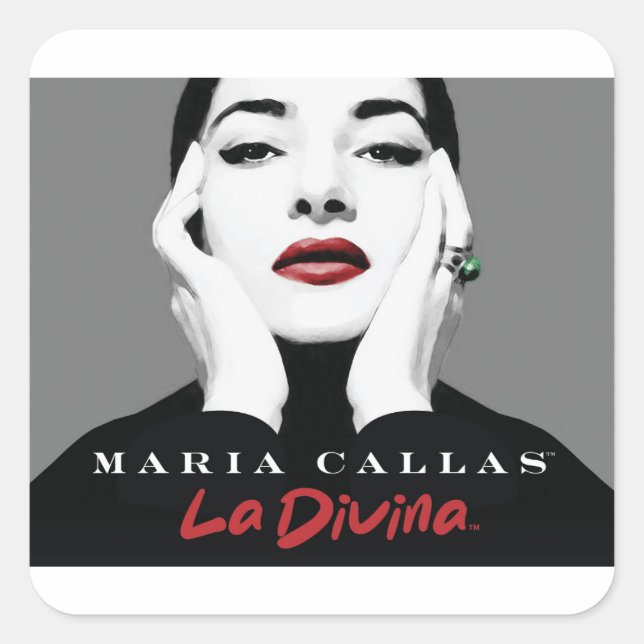 Maria Callas Stickers (Front)