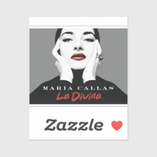 Maria Callas Stickers