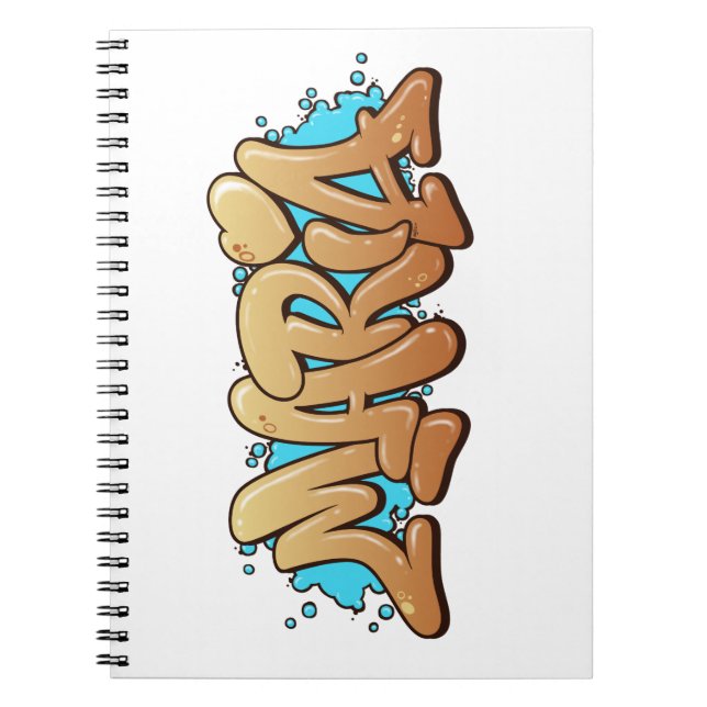Maria Graffiti Art Name Notebook (Front)