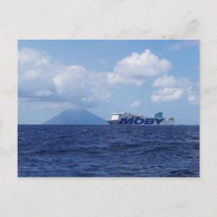 Maria Grazia On Off Stromboli Postcard