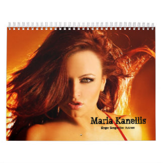 Maria Kanellis, Singer/Songwriter/Actress Calendar