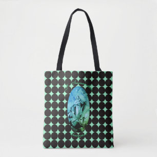 Maria – Madonna Mary muster dots retro gepunktet Tote Bag