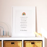 Maria Montessori Quote Poster<br><div class="desc">An inspirational quote by Dr. Maria Montessori.</div>