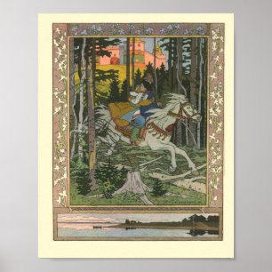 Maria Morevna By Ivan Bilibin Poster
