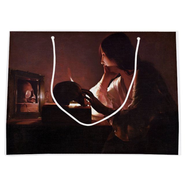 Maria Regrets, La Tour Large Gift Bag (Front)