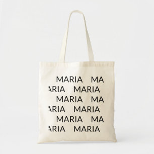 MARIA simple minimal Tote Bag