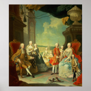 Maria Theresa and her Husband Poster