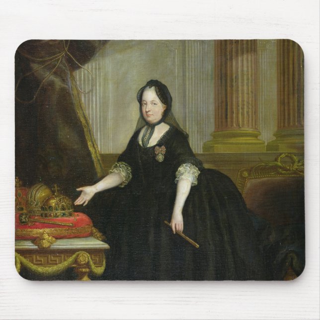 Maria Theresa  Empress of Austria Mouse Mat (Front)