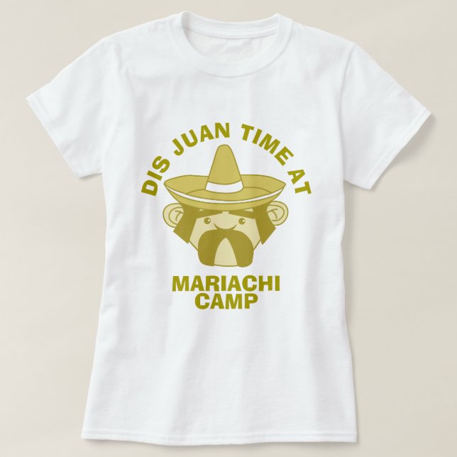 Mariachi Camp T-Shirt (Design Front)