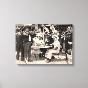 mariachi canvas print