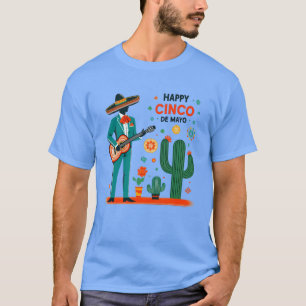 Mariachi Celebration – Happy Cinco de Mayo T-Shirt