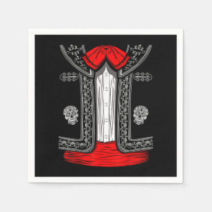 Mariachi Charro Mexican Cinco de Mayo Costume Napkin