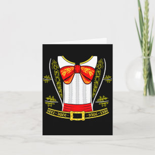 Mariachi charro mexican costume cinco de mayo card