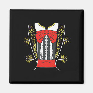 Mariachi Charro Mexican Costume For Cinco De Mayo  Magnet