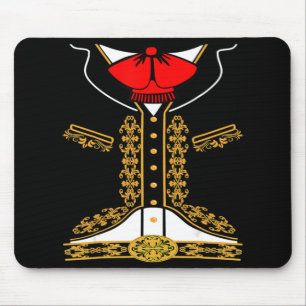Mariachi Charro Mexican Costume For Cinco De Mayo  Mouse Mat