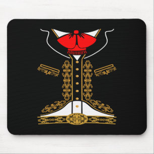 Mariachi Charro Mexican Costume For Cinco De Mayo Mouse Mat