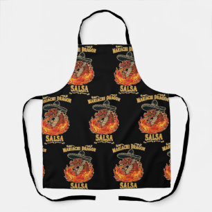 Mariachi Dragon Salsa Apron