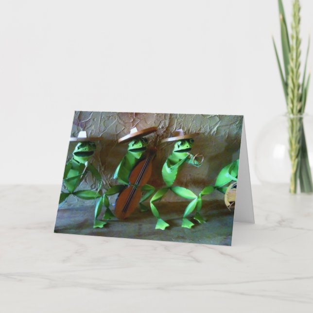 MARIACHI FROGS HAPPY 50TH FROM THE GROUP CARD (Front)