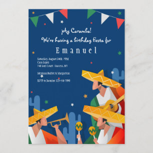 Mariachi Guys Invitation