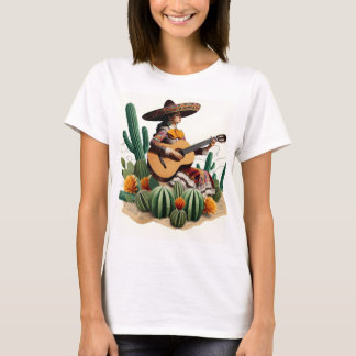 Mariachi Muse: Female Guitarist T-Shirt
