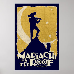 Mariachi on the Roof Poster