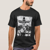 Mariachi Skeleton Skull Tequila T Shirt