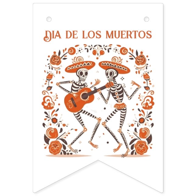 Mariachi Spirits, custom Bunting (First Flag)