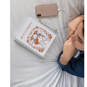 Mariachi Spirits, custom Notebook