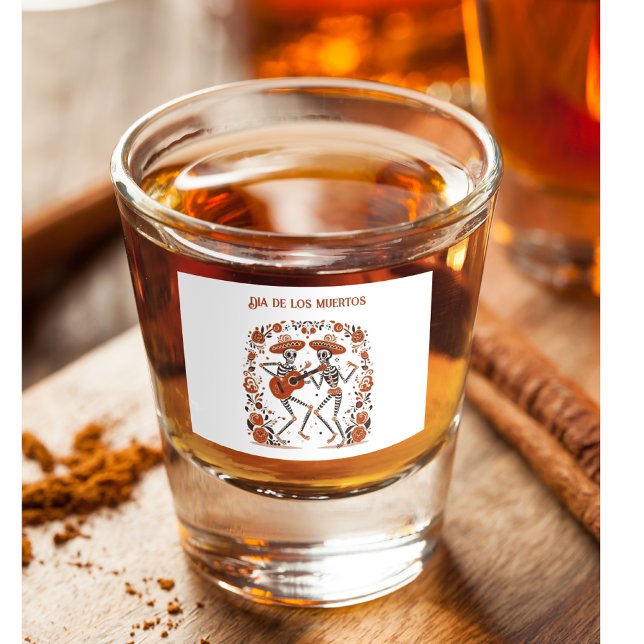 Mariachi Spirits, custom Shot Glass (Creator Uploaded)
