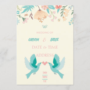 Mariage invitation