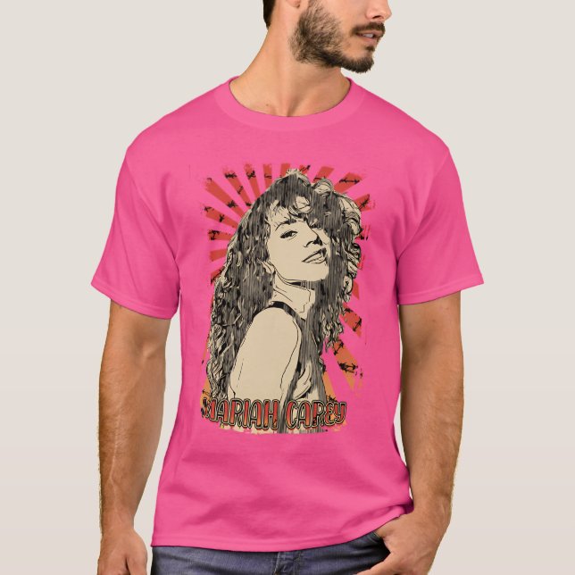 Mariah Carey 90S Vintage Retro T-Shirt (Front)
