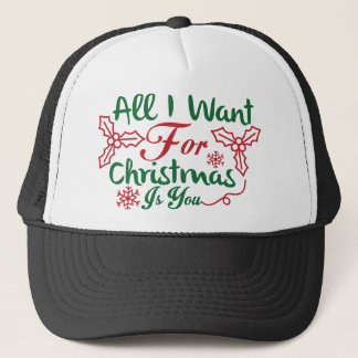 Mariah Carey All I Want for Christmas is You Trucker Hat