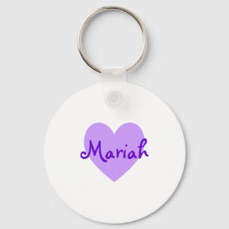 Mariah in Purple Key Ring