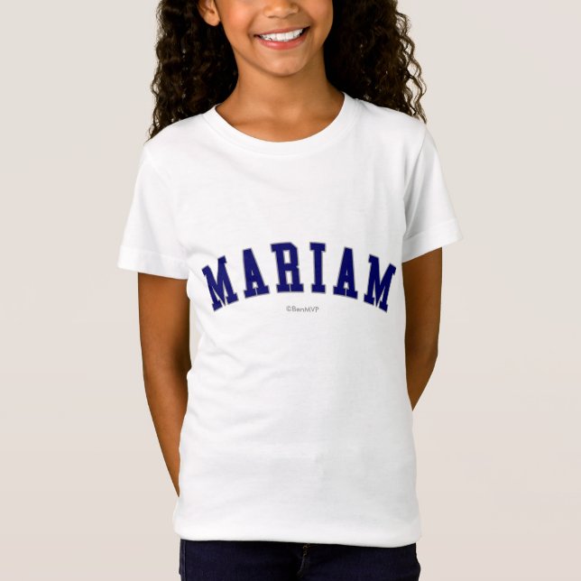 Mariam T-Shirt (Front)