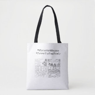 #Marian2026Reunion #ForeverFunFoodFamily Tote Bag