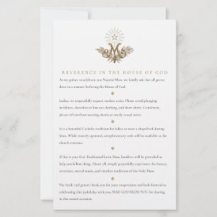 Marian Monogram Wedding Guest Attire & Etiquette Stationery