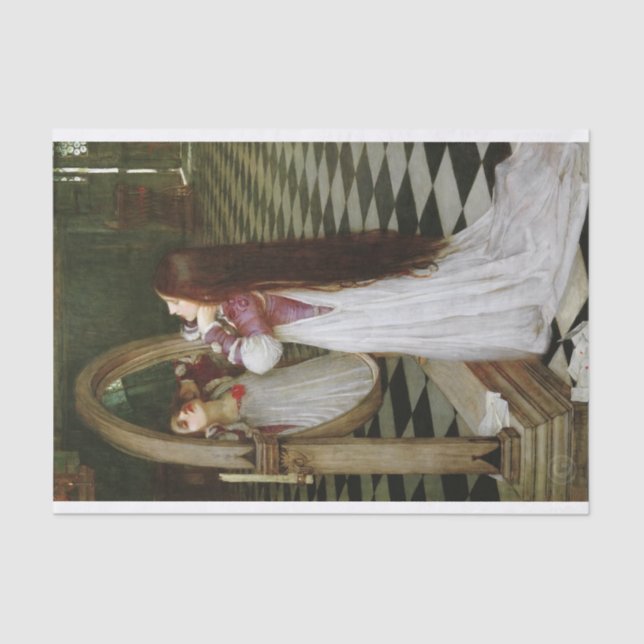 Mariana in the south decoupage tissue paper (Front)