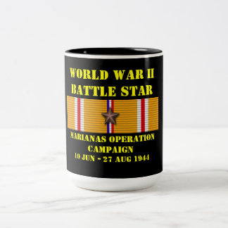 Marianas Operation Campaign Two-Tone Coffee Mug