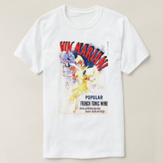 "Mariani Wine" Vintage French Art-deco Ad. Poster T-Shirt