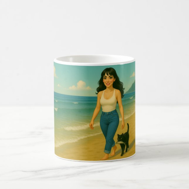 Marianne, Lilly Beach  Coffee Mug (Center)