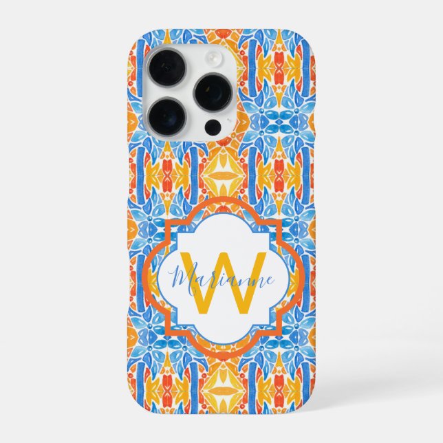 Marianne Mosaic  Phone 16 Phone Case (Back)